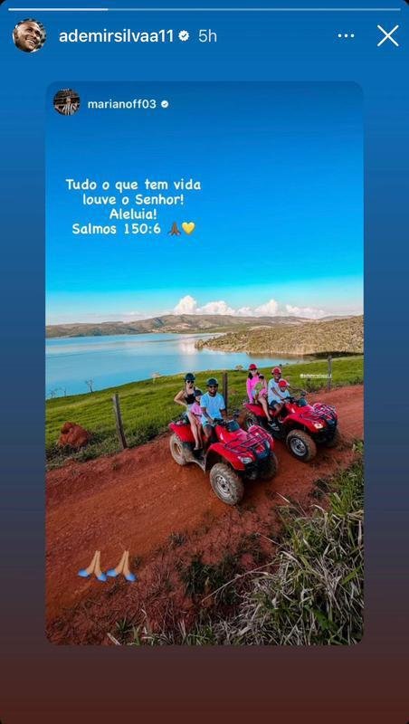 Faa um 'tour' pelo Instagram dos jogadores do Atltico durante a Data Fifa.