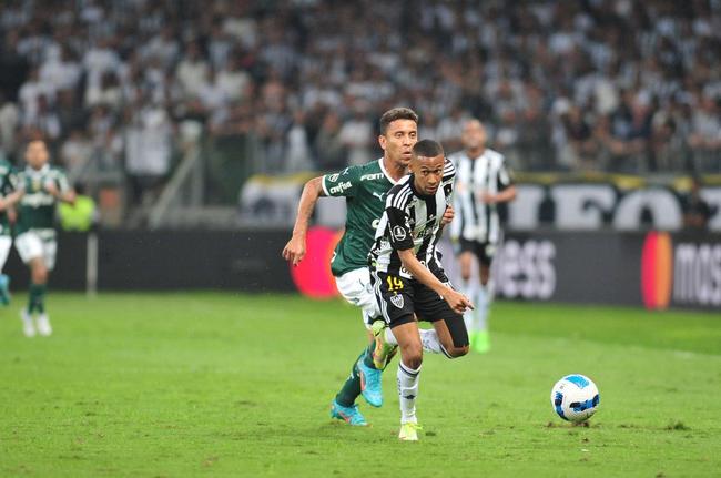 Fotos do jogo de ida das quartas de final da Copa Libertadores, entre Atltico e Palmeiras, no Mineiro