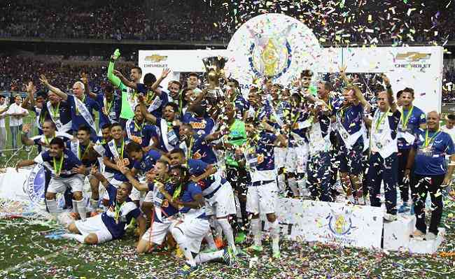 Cruzeiro conquistou os títulos do Campeonato Brasileiro em 2013 e 2014