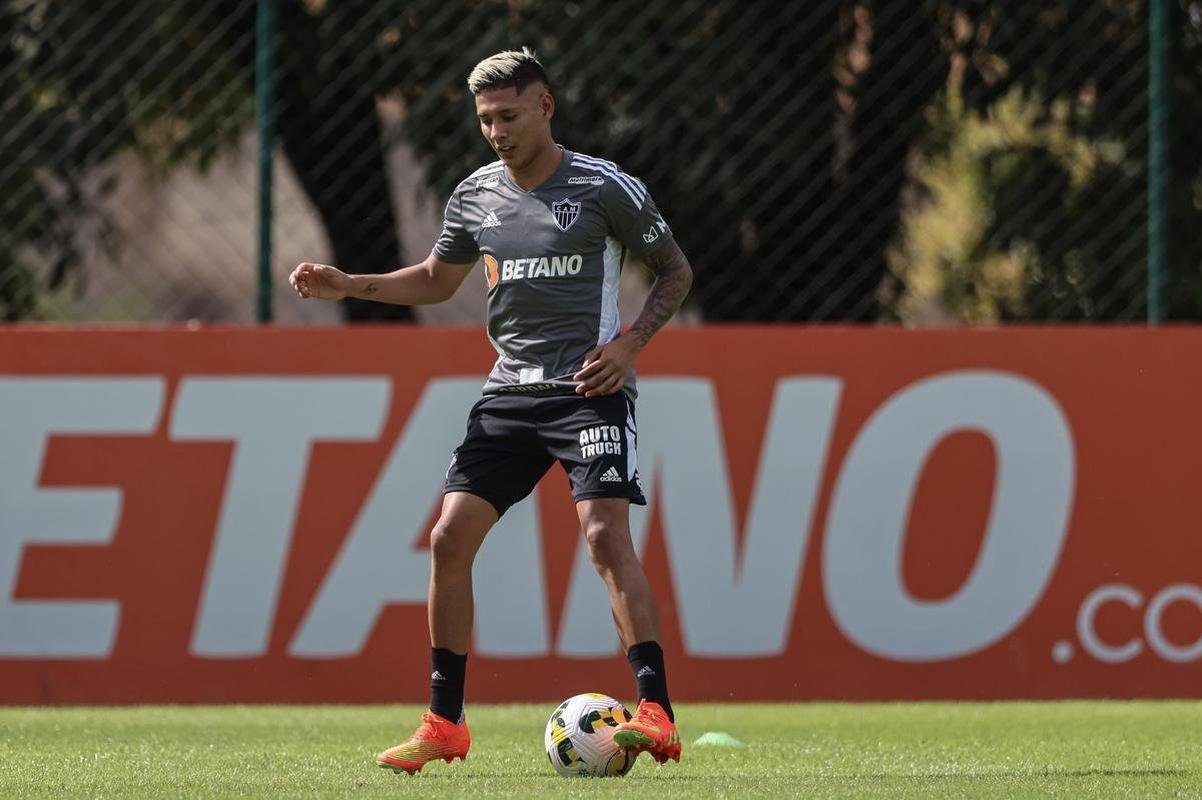 Fotos do ltimo treino do Atltico antes do jogo contra o Botafogo