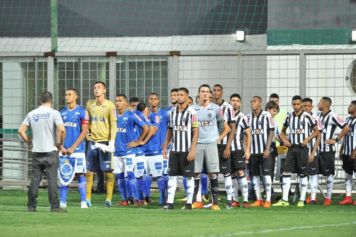 Imagens do clssico entre Atltico e Cruzeiro pela Supercopa Sub-20