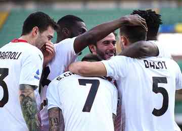 Resultado é importante para a equipe rossonera não deixar a líder Inter de Milão abrir larga vantagem na ponta da tabela