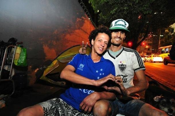 tila e Wanderlcio, que vivem em situao de rua