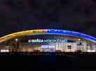 Com luzes em estádios, Bayern e Atlético de Madrid homenageiam ucranianos