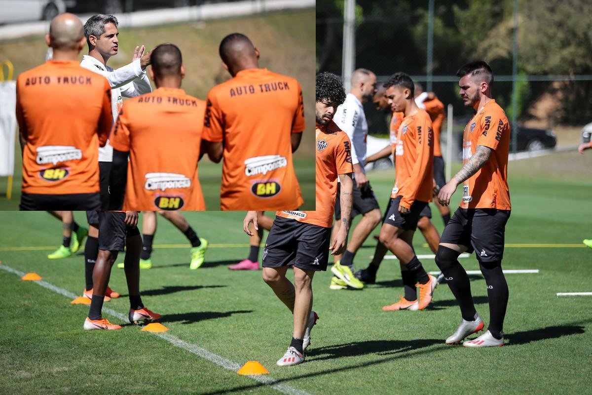 Atltico fez, nesta sexta, ltimo treino antes do duelo na Arena da Baixada