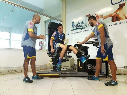 Primeiros reforos do Cruzeiro para 2017, Caicedo e Diogo realizaram exames na Toca da Raposa II