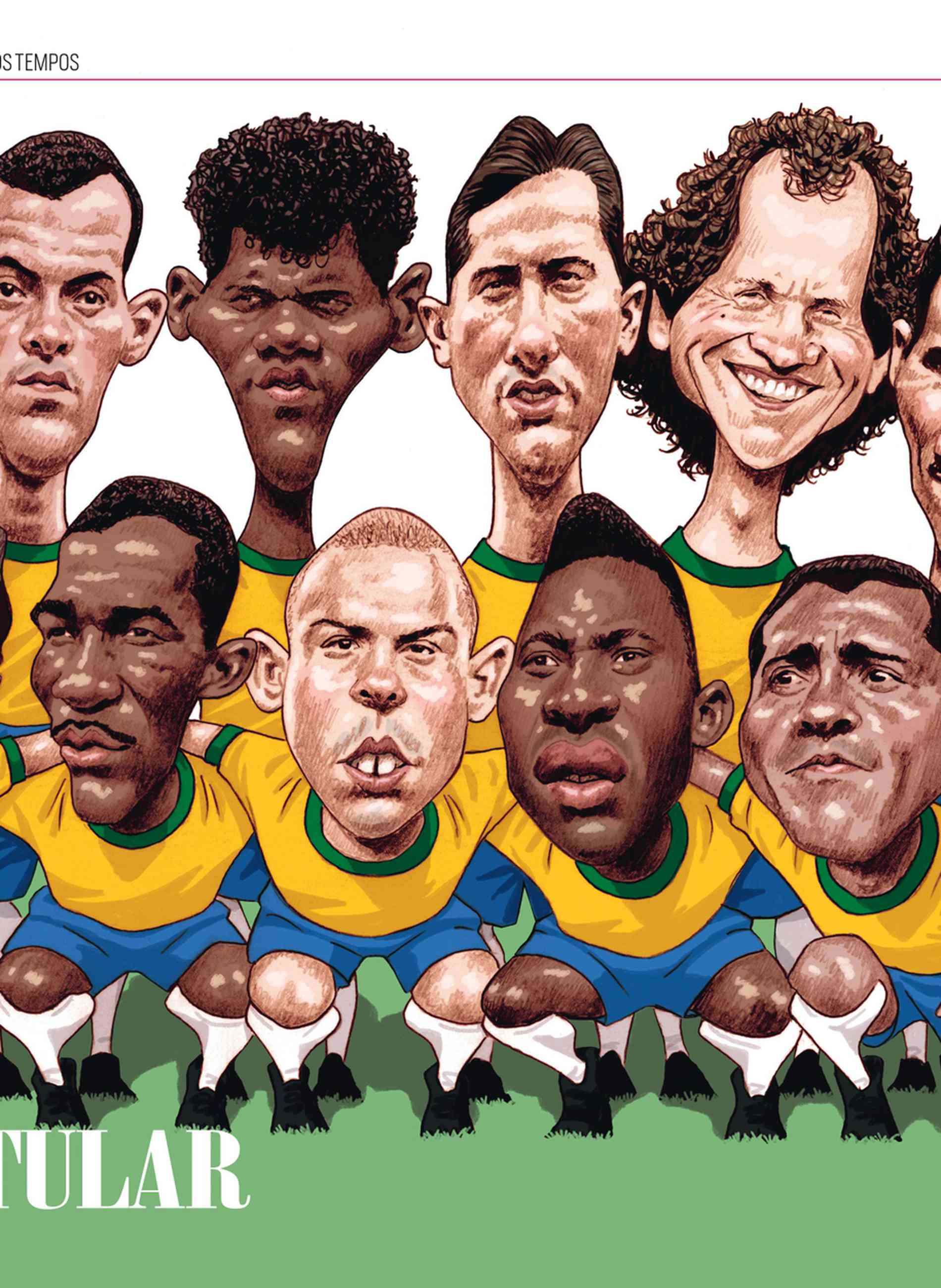 Seleção brasileira de todos os tempos: mais partidas em Copas do