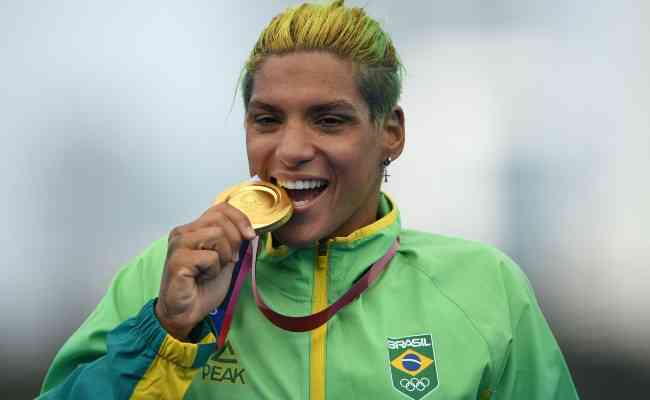 Ana Marcela conquistou terceiro ouro entre as mulheres para Brasil 