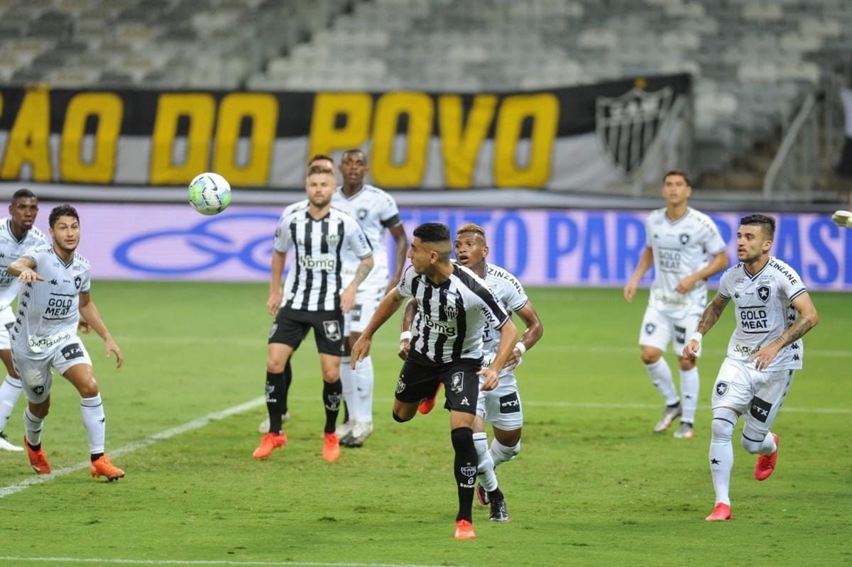 Atltico x Botafogo: veja fotos do jogo no Mineiro