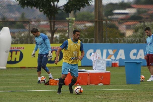 Imagens do treino do Cruzeiro neste domingo (20/05/2018)