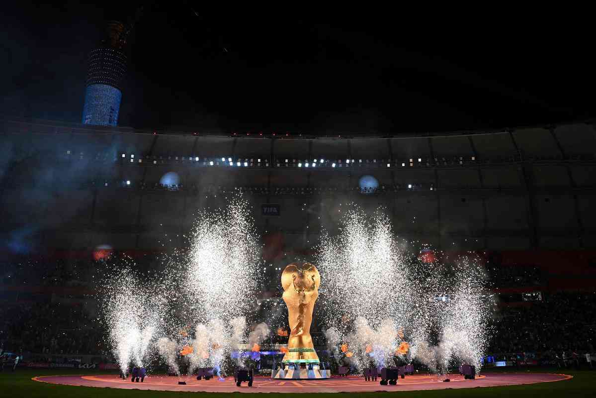 Fotos da deciso do terceiro lugar na Copa do Mundo, de 2022, no Catar, entre Crocia e Marrocos, no Estdio Internacional Khalifa, em Doha