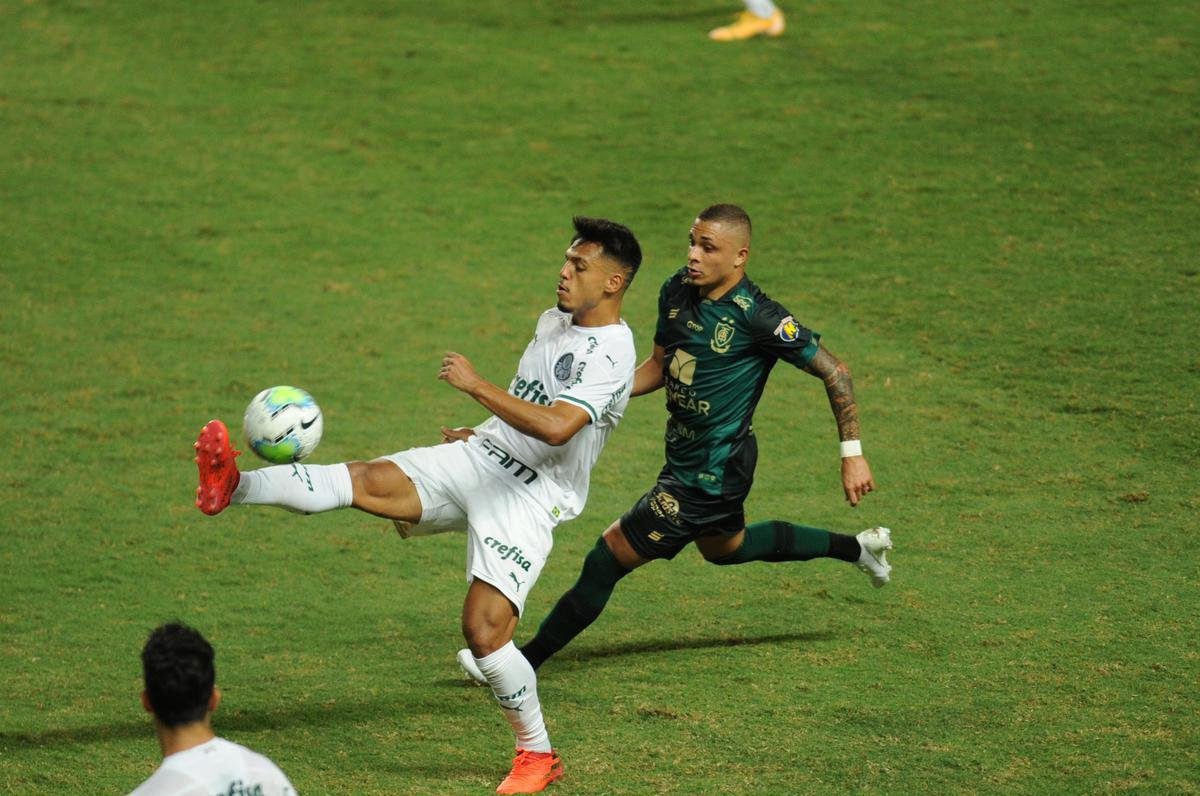 Fotos do jogo de volta da semifinal da Copa do Brasil, entre Amrica e Palmeiras, no Independncia, em Belo Horizonte (30/12/2020)