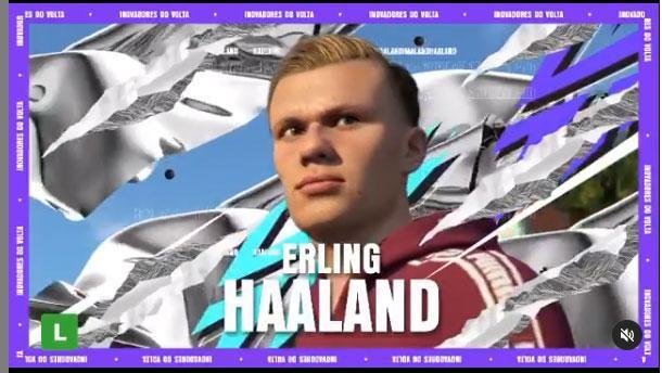 Erling Haaland, jogador noruegus do Borussia Dortmund