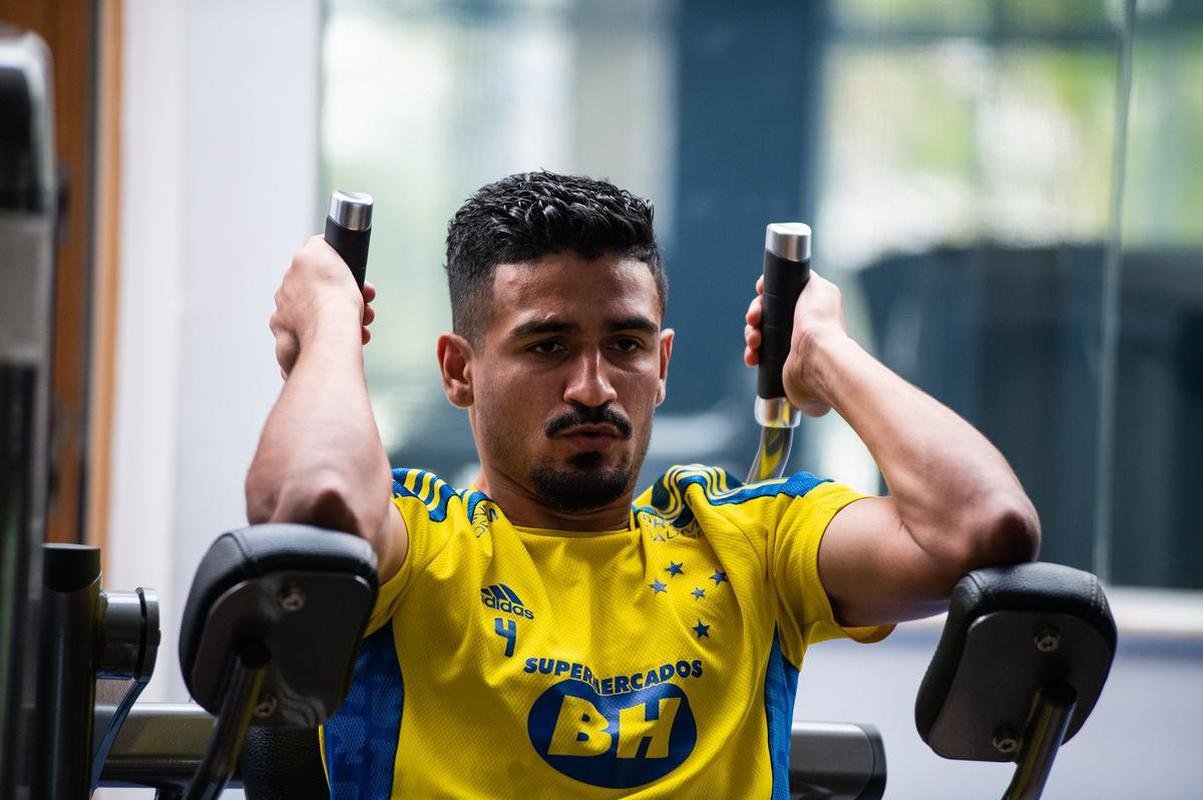 Imagens do treino do Cruzeiro na Toca da Raposa II nesta tera-feira (21/09)