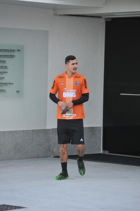 Fotos do ltimo treino do Atltico antes do jogo contra o Unin La Calera