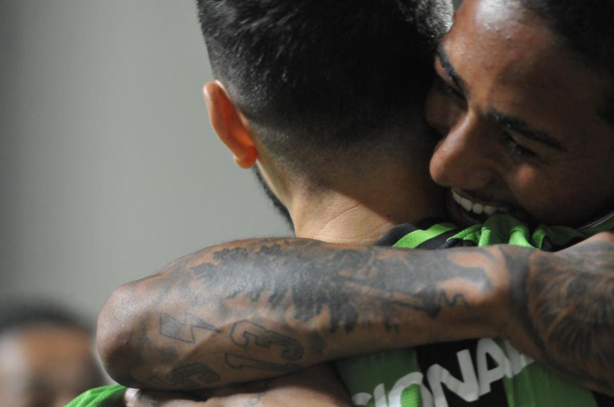 Fotos de Amrica x Pearol pela Sul-Americana, no Independncia