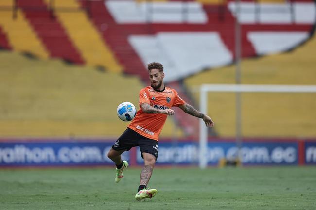 Atlético treina em Guayaquil antes do jogo contra o Emelec