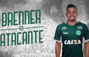 O atacante Brenner foi anunciado pelo Gois por emprstimo at dezembro deste ano. O jogador pertence ao Botafogo, mas atuou pelo Internacional em 2018