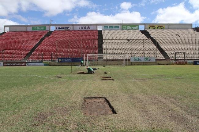 Fotos da Arena do Jacar, palco de jogos do Cruzeiro na Srie B