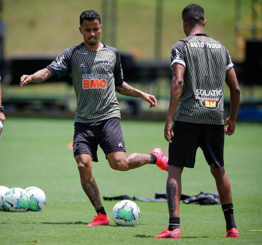 Fotos do treino: Atlético se prepara para enfrentar o Corinthians