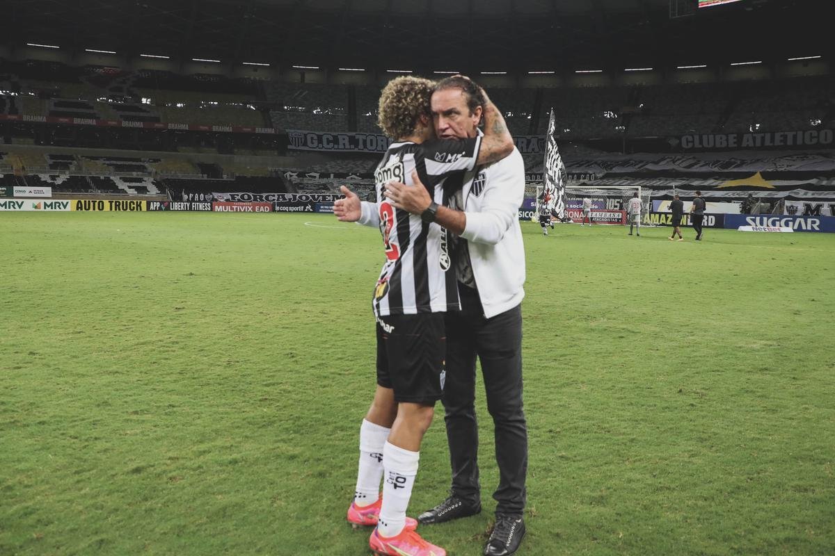 Fotos da festa do Atltico no Mineiro com a conquista do bicampeonato mineiro