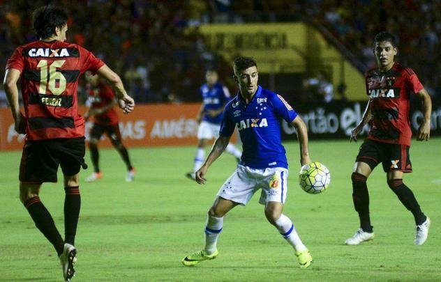 Imagens do jogo entre Sport e Cruzeiro na Ilha do Retiro