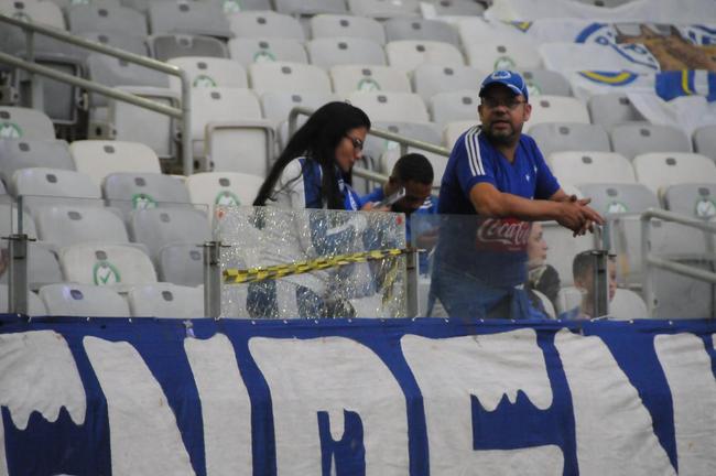 Torcida do Cruzeiro deu show mais uma vez e lotou o Mineiro na partida contra o CRB pela 11 rodada da Srie B