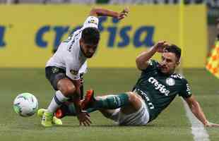 Palmeiras e Amrica se enfrentaram nesta quarta-feira (23), em partida de ida das semifinais da Copa do Brasil. O confronto foi realizado no Allianz Parque, em So Paulo. Na prxima quarta-feira (30), as equipes se reencontram no Independncia, em Belo Horizonte, s 21h30.