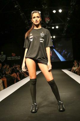 Nova coleção de uniformes do Atlético para 2016, fornecida pela empresa canadense Dryworld