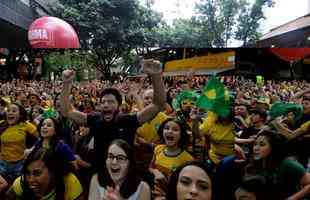 Belo Horizonte entra de vez no clima de Copa do Mundo
