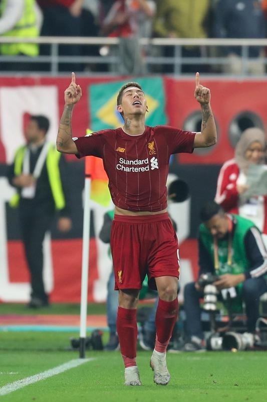 Firmino abriu o placar para o Liverpool no primeiro tempo da prorrogao