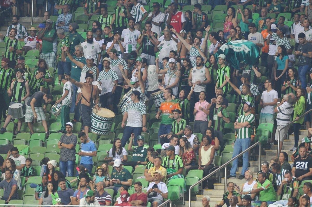 Amrica enfrentou o Vila Nova nesta tera-feira, no Independncia