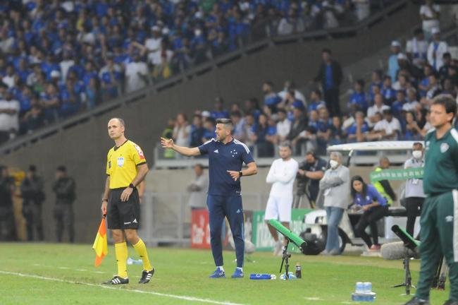 Fotos do jogo de volta das oitavas de final da Copa do Brasil, no Mineiro, entre Cruzeiro e Fluminense (Juarez Rodrigues/EM/DAPress)