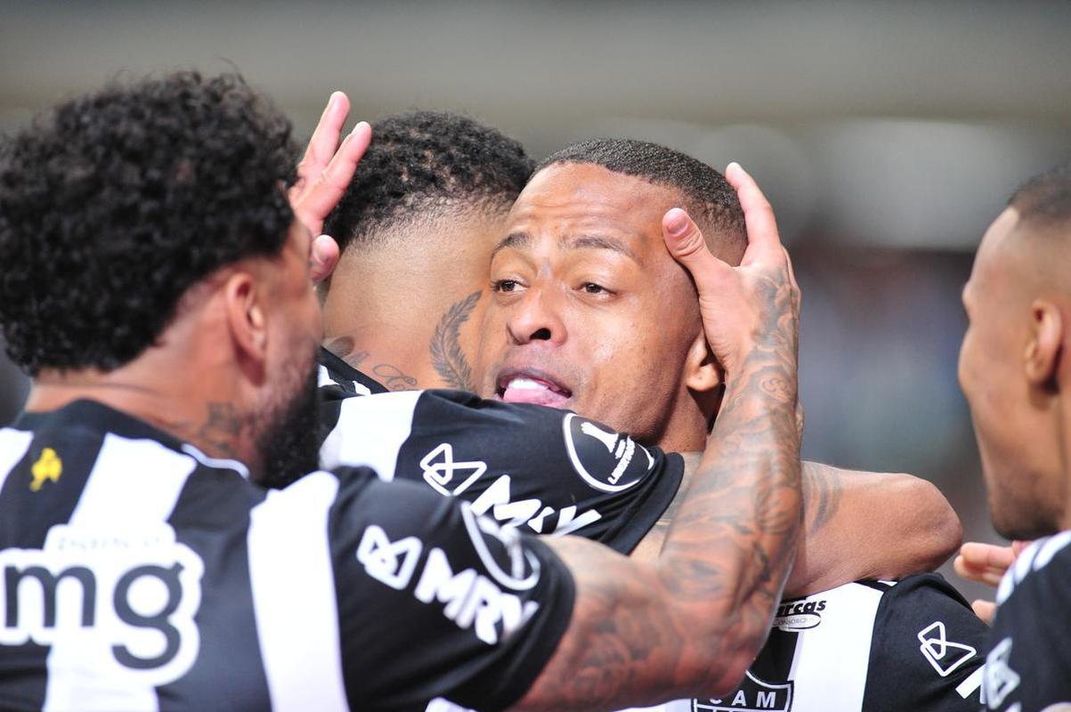 Fotos do jogo de ida das quartas de final da Copa Libertadores, entre Atltico e Palmeiras, no Mineiro