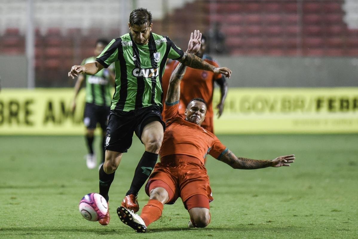 América venceu o Boa Esporte por 1 a 0, com gol de Rafael Moura