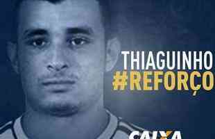 O jovem atacante Thiaguinho, de 21 anos,  mais um dos que reforam o CSA na temporada 2019. Ele foi revelado pela Ponte Preta 