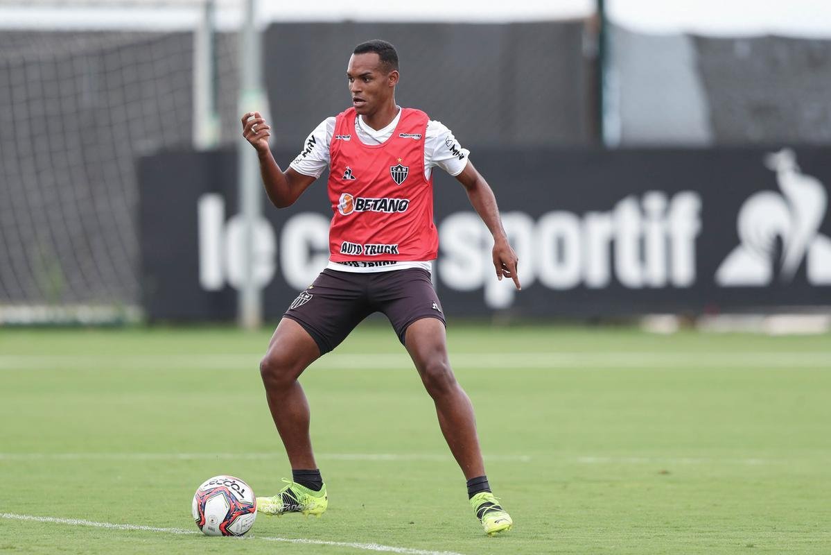 Treino do Atltico nesta tera-feira, 9 de maro de 2021