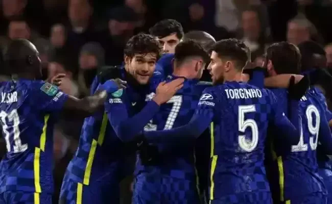 6 - Chelsea: 265 pontos