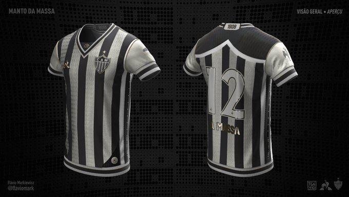 Camisa desenhada por Flvio Markiewicz ganhou o concurso 'Manto da Massa'