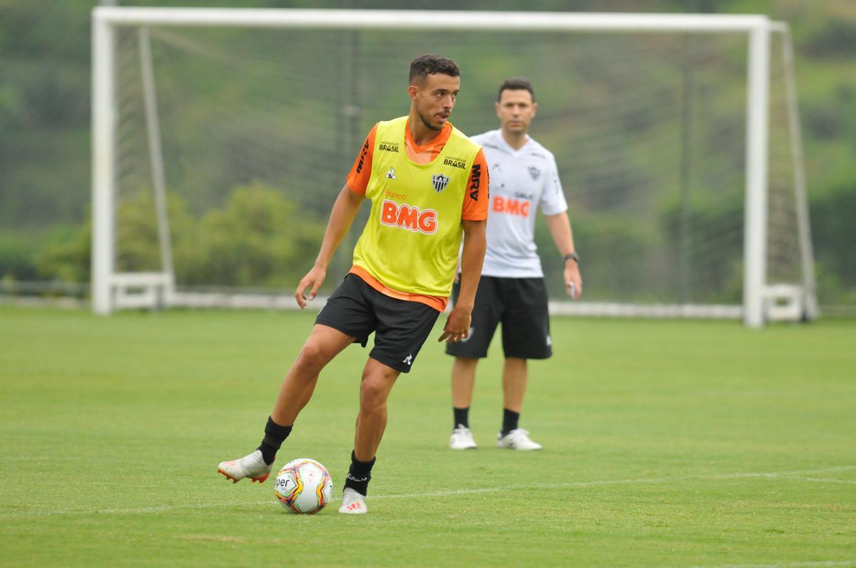 Atltico treinou na tarde desta quinta-feira, na Cidade do Galo