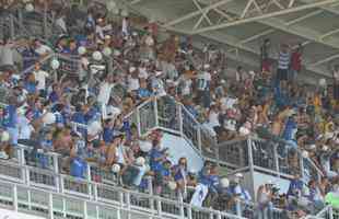 Torcida do Cruzeiro na final do Mineiro, no Independncia, diante do Atltico