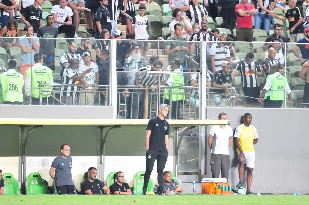 Fotos do jogo entre Atltico e Grmio