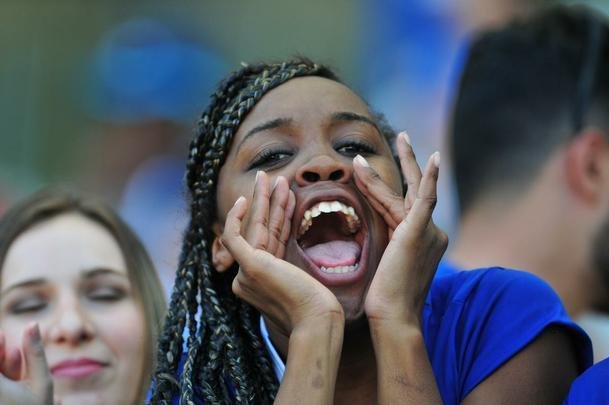 Imagens do jogo entre Cruzeiro e Botafogo no Mineiro