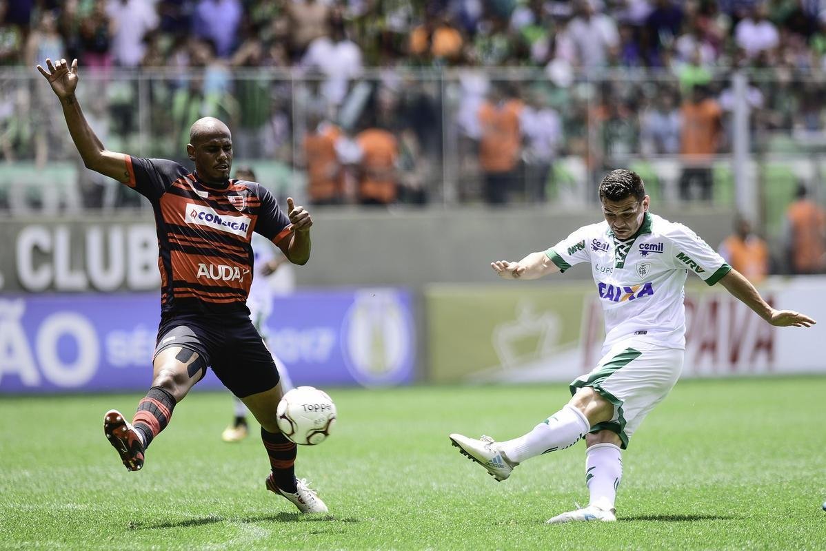 Amrica x Oeste pela 27 rodada da Srie B do Brasileiro