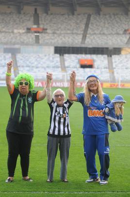 Salom, torcedora icnica do Cruzeiro, morreu nesta tera-feira