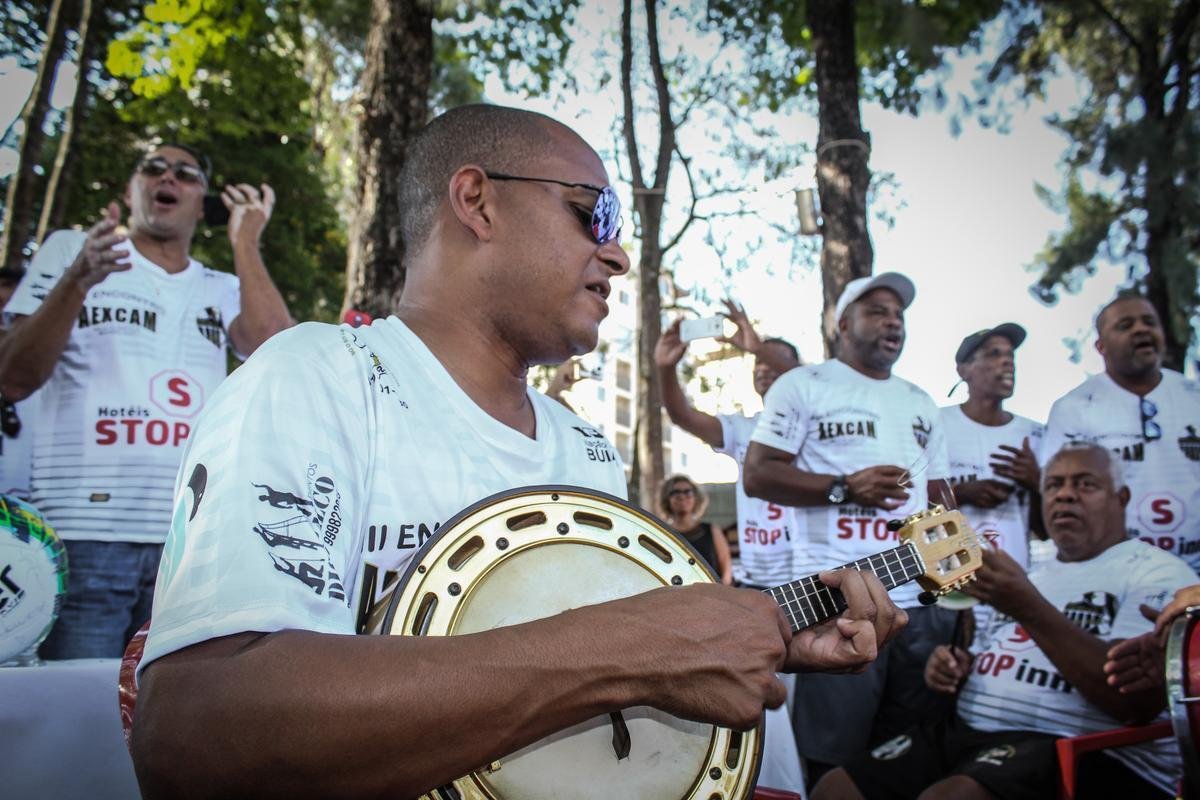 Ex-jogadores do Atltico se encontraram nesse sbado