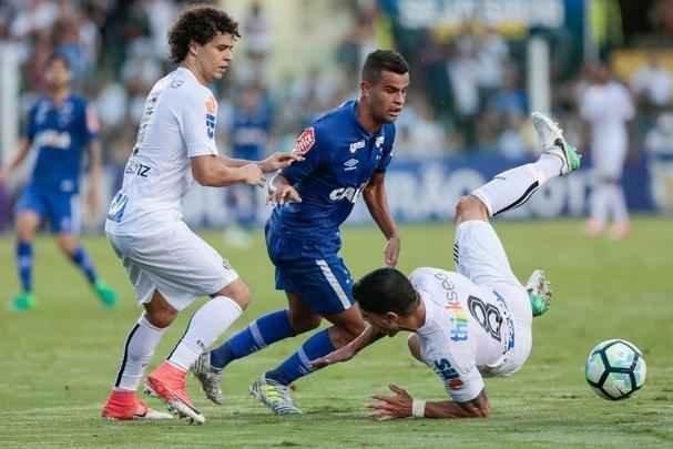 Cruzeiro venceu o Santos por 1 a 0, neste domingo, em partida vlida pela terceira rodada do Brasileiro
