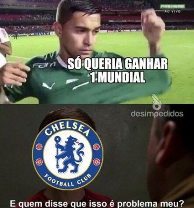 Veja os memes da derrota do Palmeiras para o Chelsea, por 2 a 1, na final do Mundial de Clubes