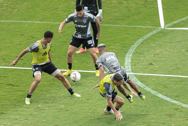 Fotos do ltimo treino do Atltico antes de pausa para festas de fim de ano