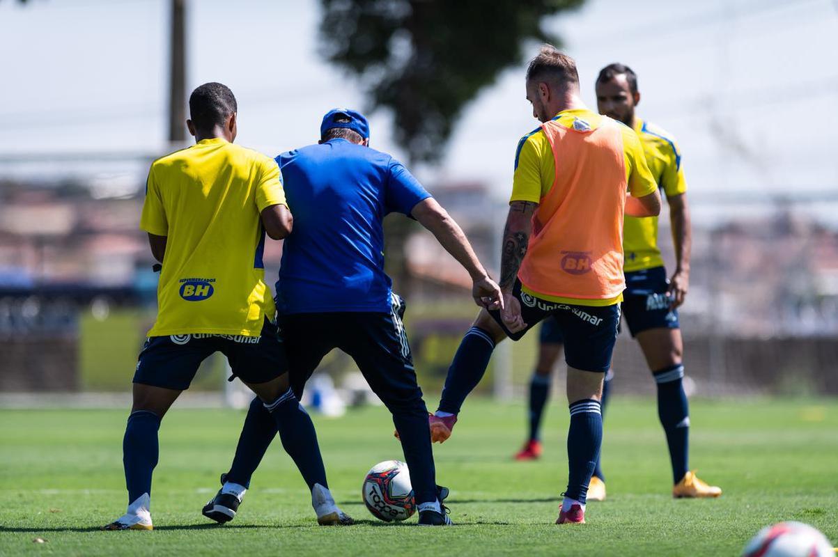 Fotos do treino do Cruzeiro desta quarta-feira (25/8)